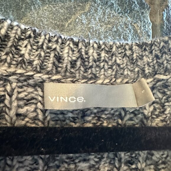 Vince Cable Knit Wool Blend V-Neck Sweater - Picture 2 of 6